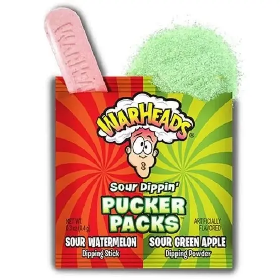 Warheads Sour Dippin' Pucker Packs