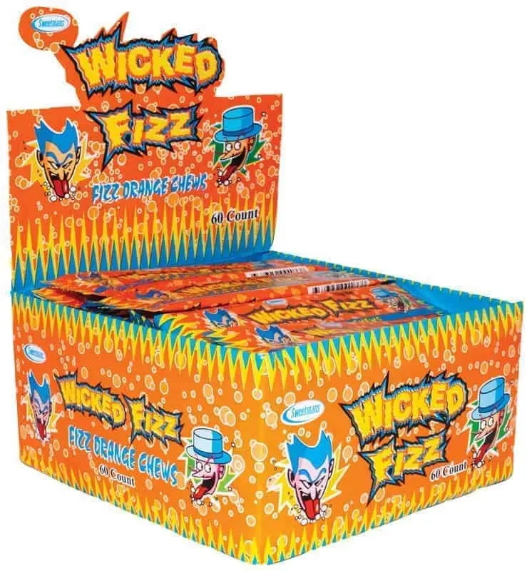 Wicked Fizz Orange Chews