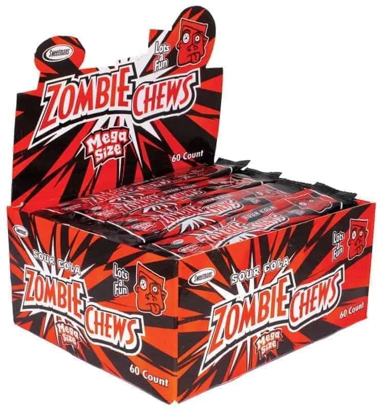 Zombie Chews Sour Cola