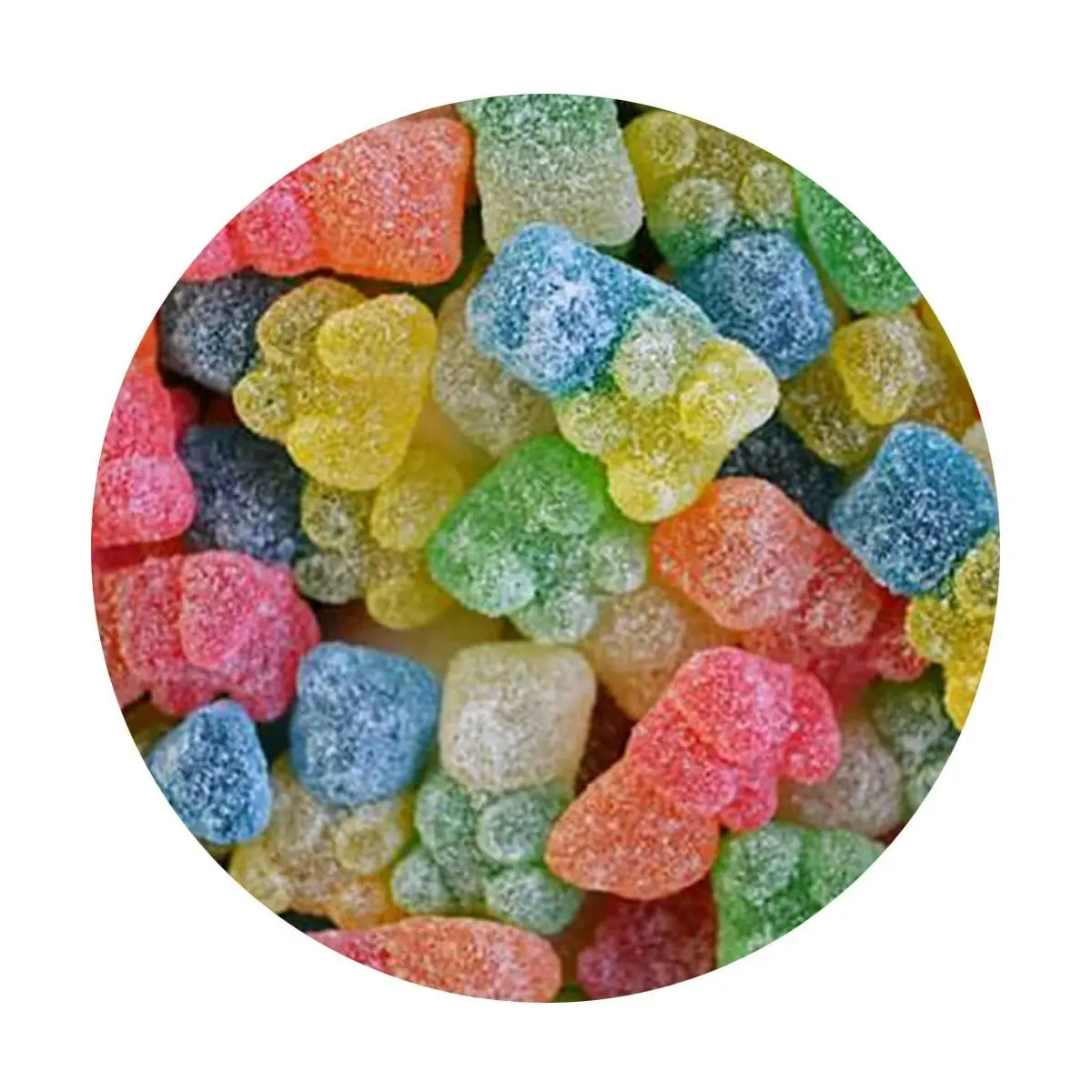 Sour Gummi Bears Bag 1kg