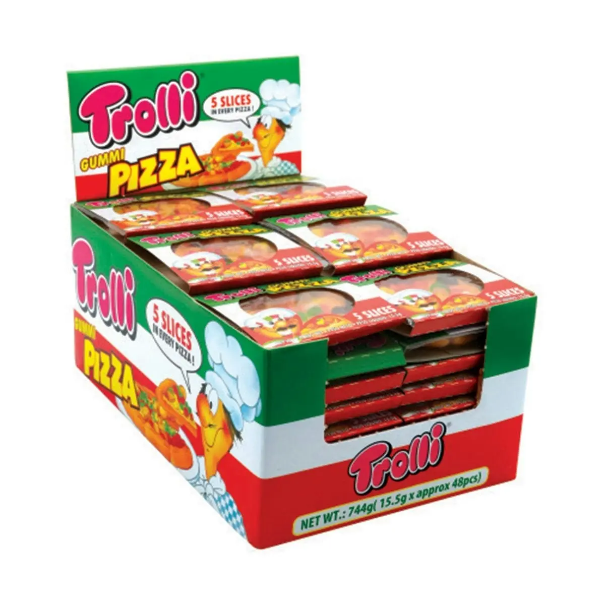 Trolli Pizza Display 15.5g