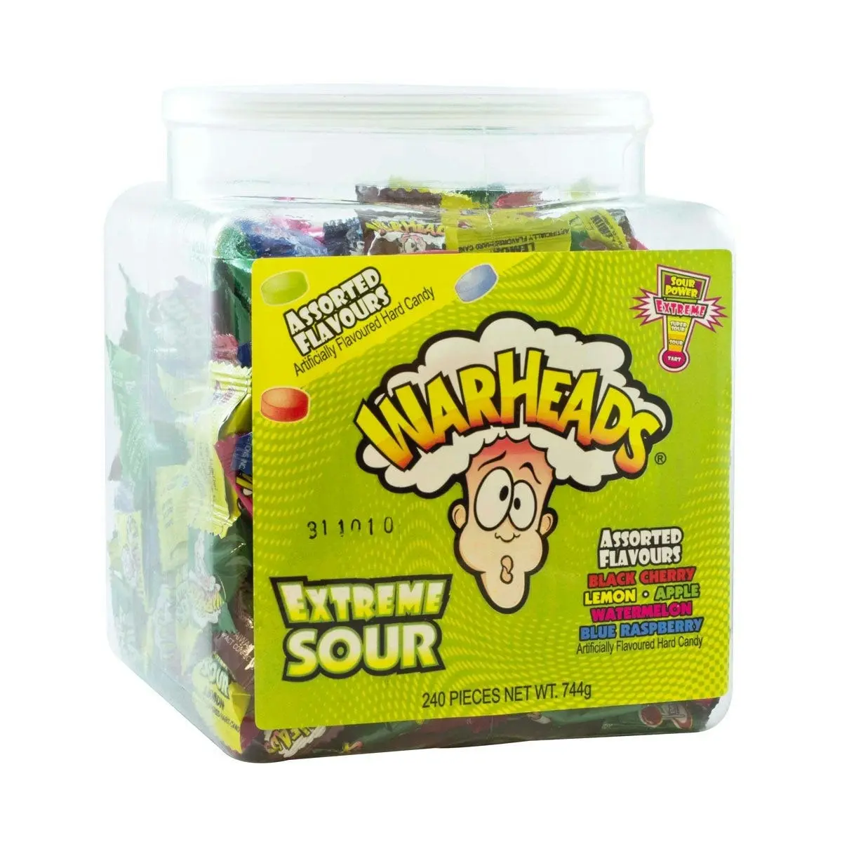 Warheads Sour Assorted 240pc