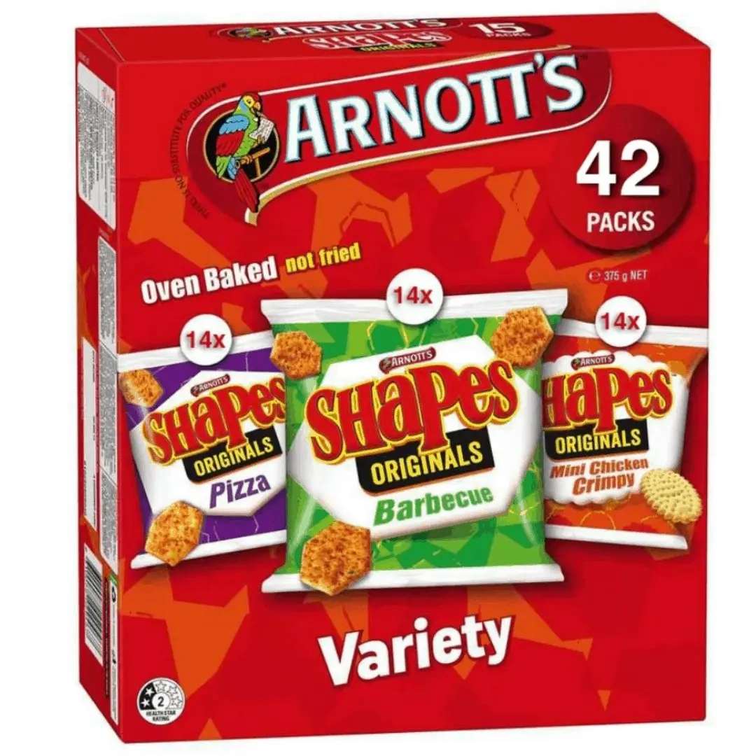 Arnott's Shapes Variety Pack