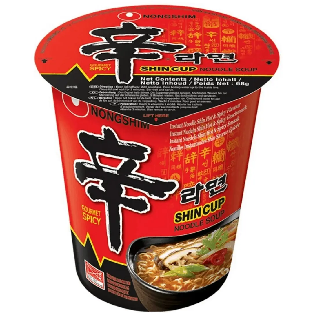 Shin Cup Spicy Noodle Soup