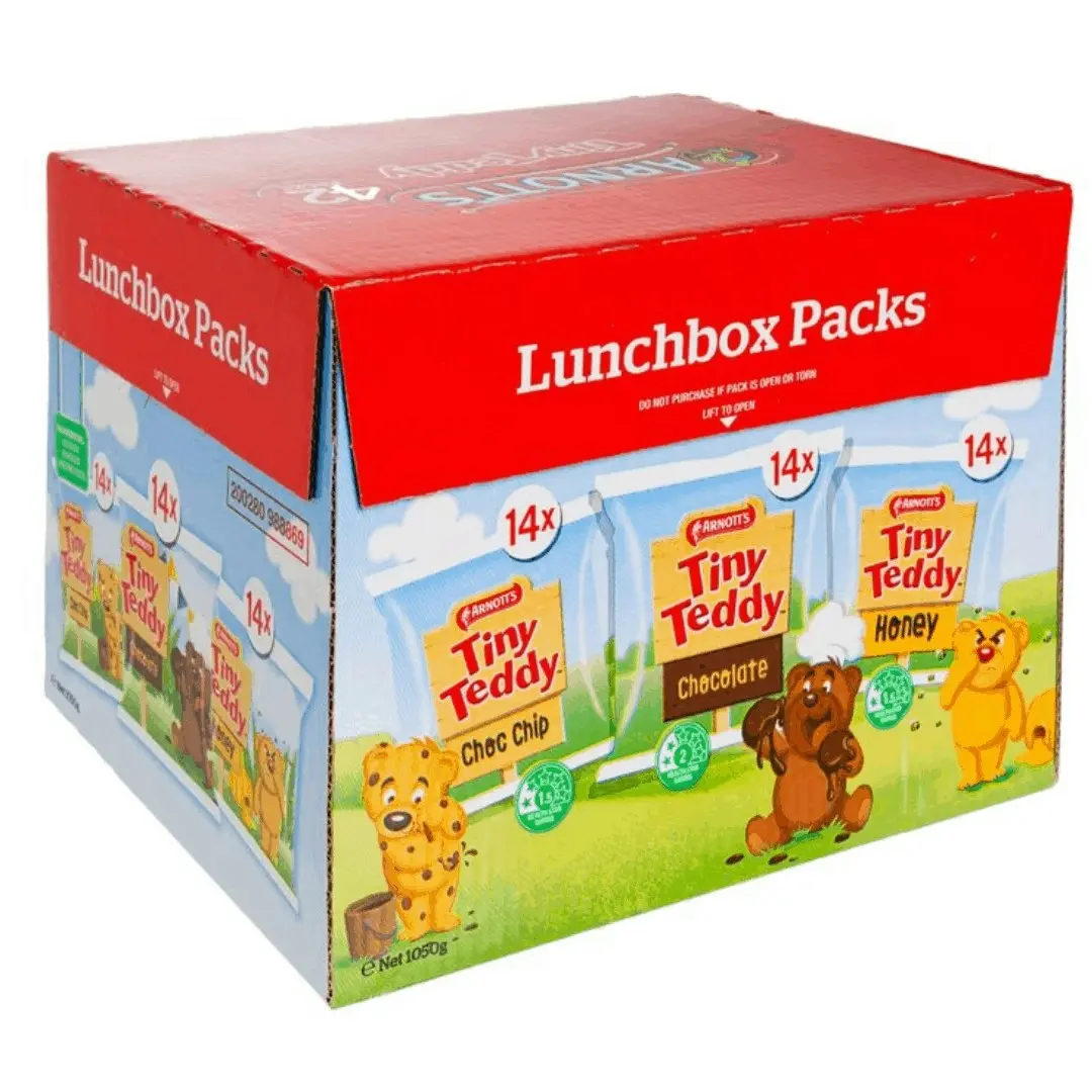 Tiny Teddy Lunchbox Pack