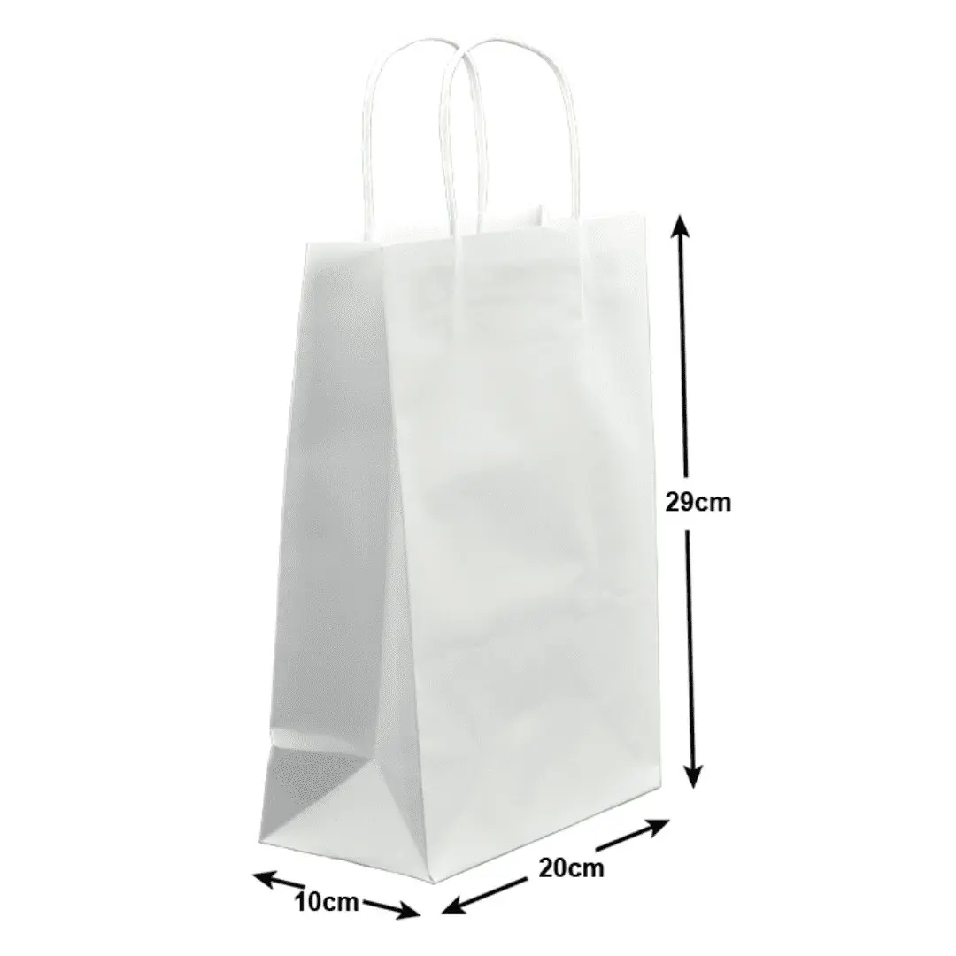 White Paper Bag Medium