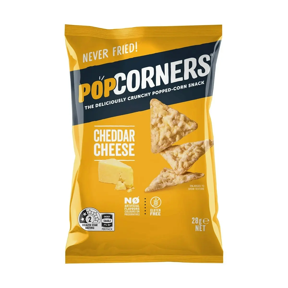 Popcorners Cheddar Cheese 28g