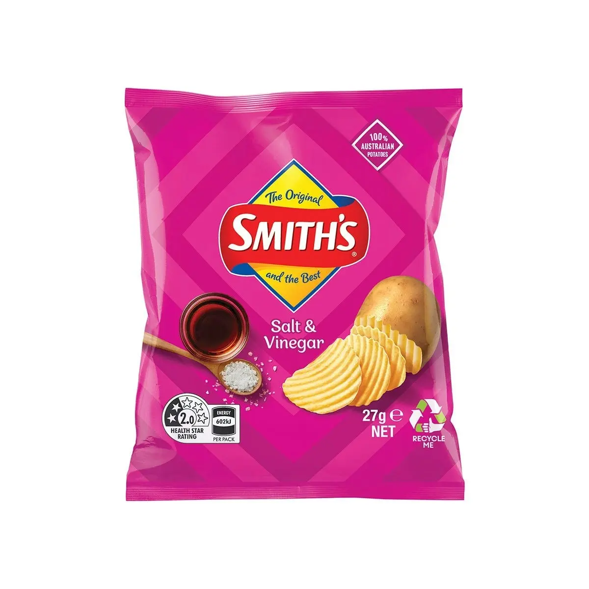 Smith's Crinkle Cut Salt & Vinegar 27g