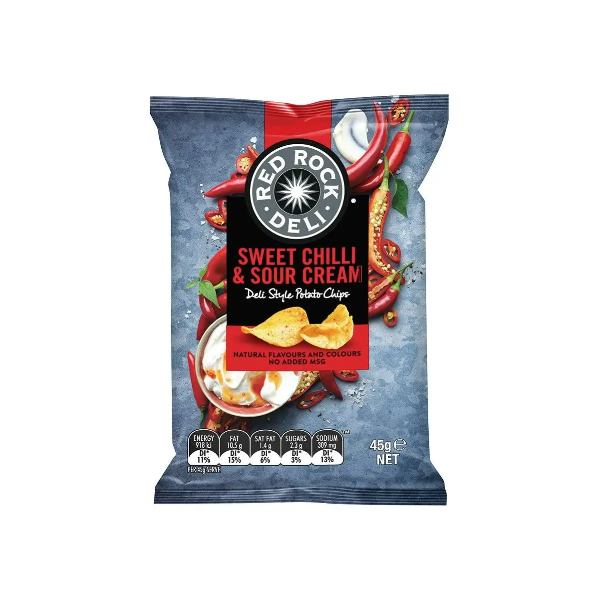 Red Rock Deli Sour Cream & Sweet Chilli 45g