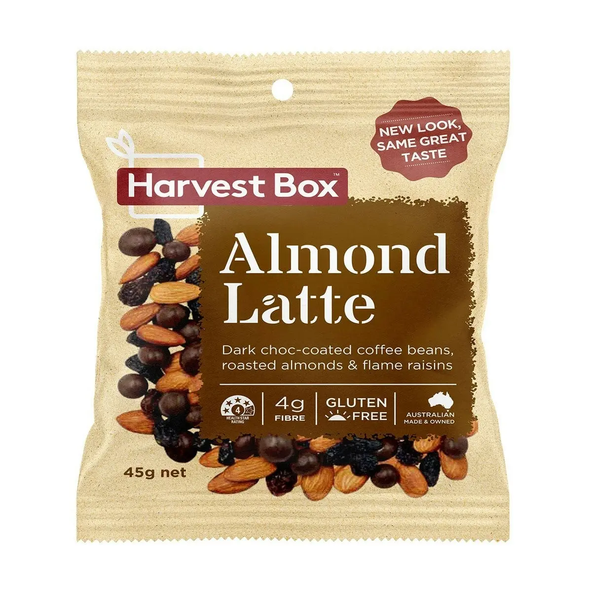 Harvest Box Almond Latte 45g