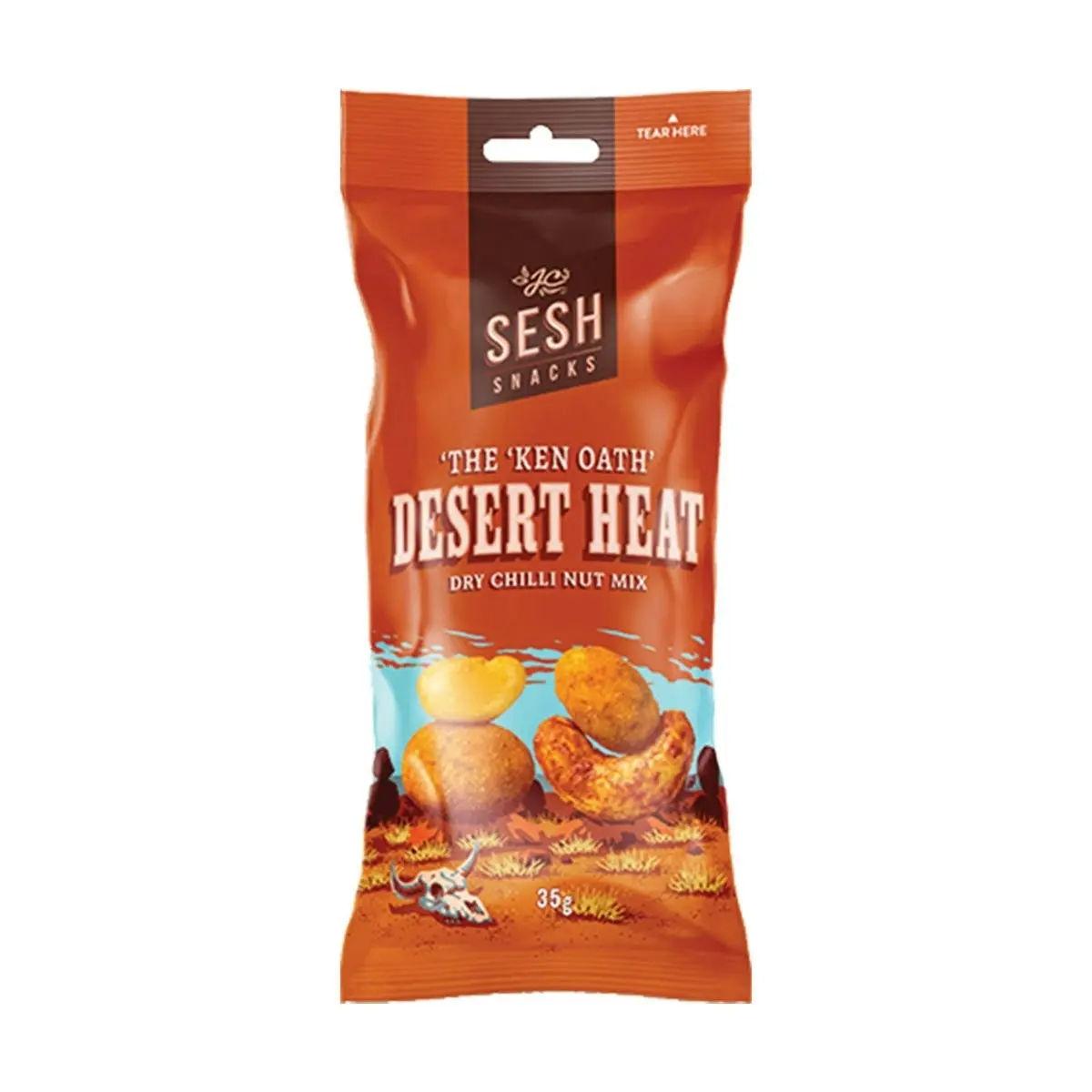 Sesh Snacks Desert Heat Dry Chilli Nut Mix 35g