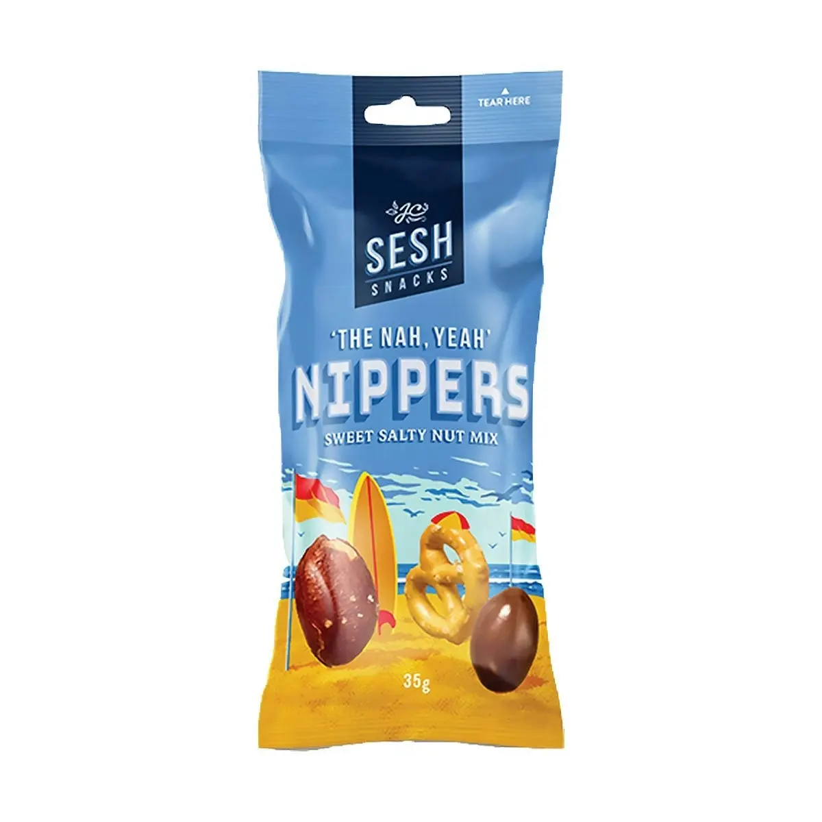 Sesh Snacks Nippers Sweet Salty Nut Mix 35g