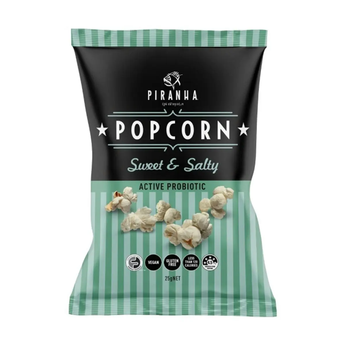 Piranha Popcorn Sweet & Salty 25g