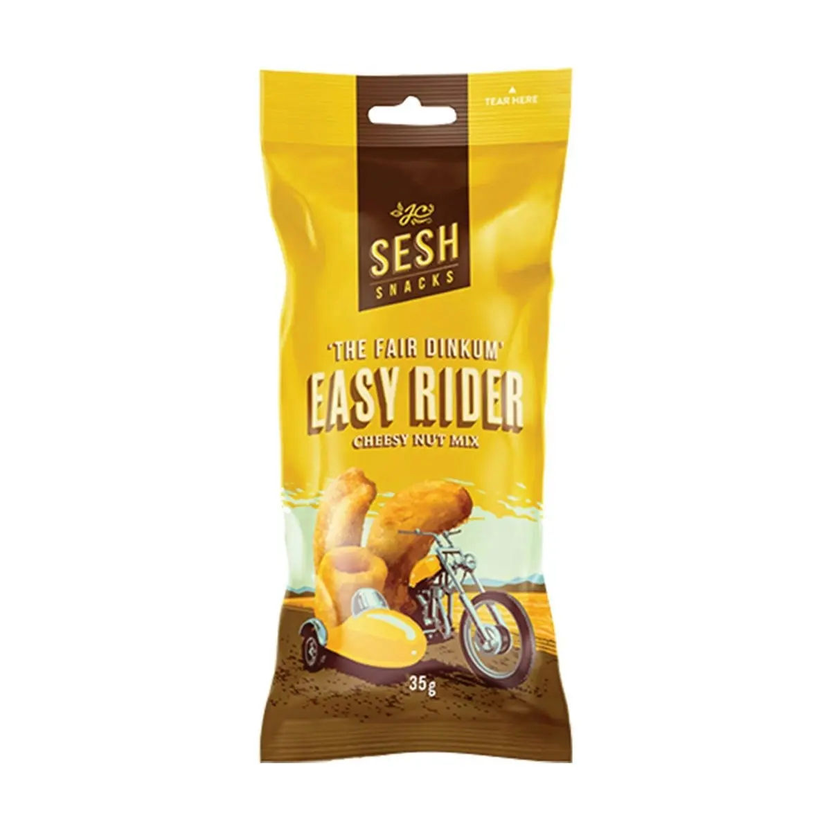 Sesh Snacks Easy Rider Cheesy Nut Mix 35g