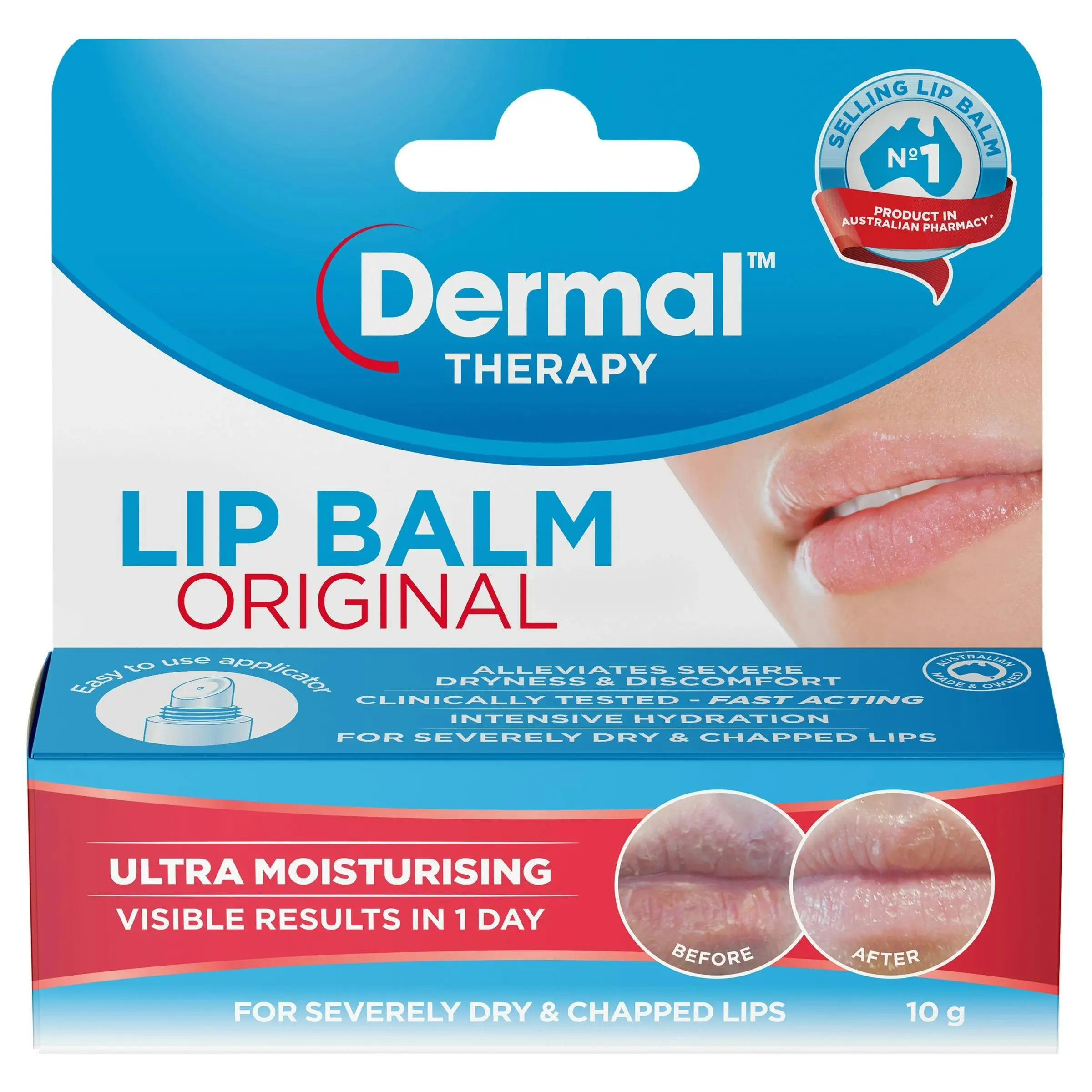 Dermal Therapy Lip Balm Original 10g