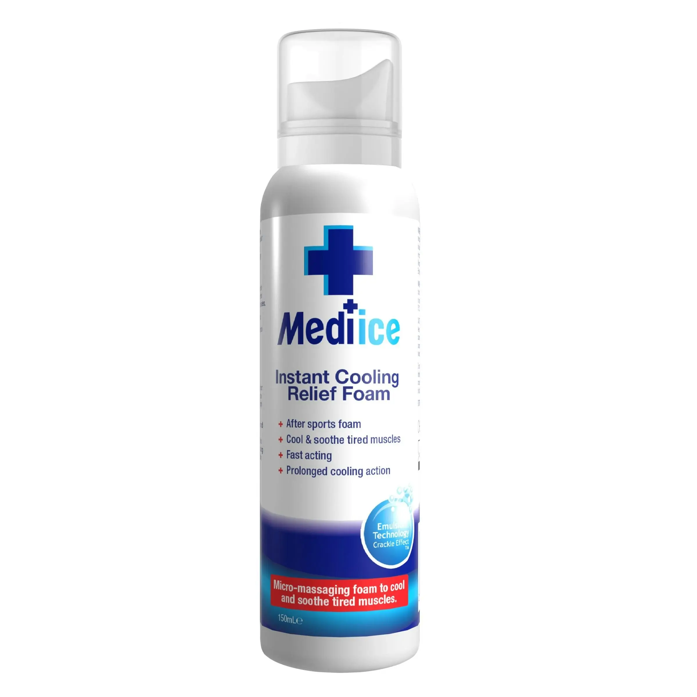 Medi Ice Instant Cooling Relief Foam 150ml