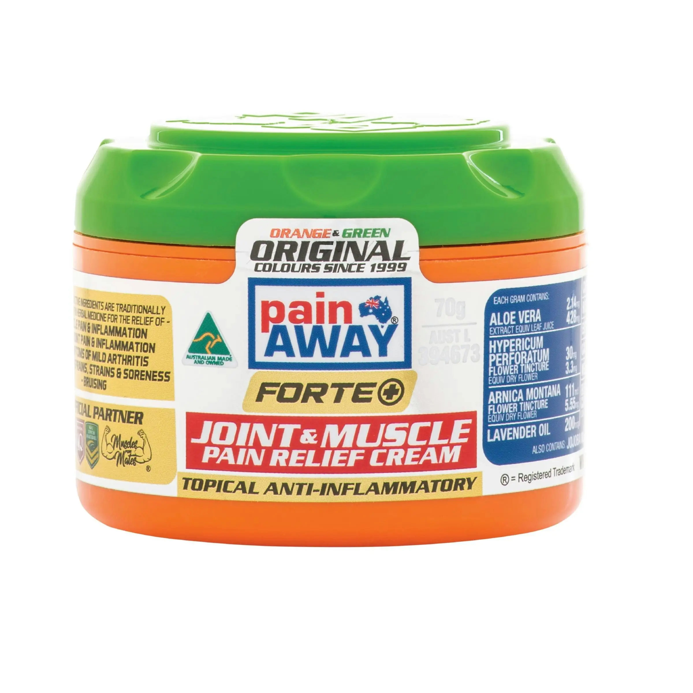 Pain Away Arthritis Cream 70G