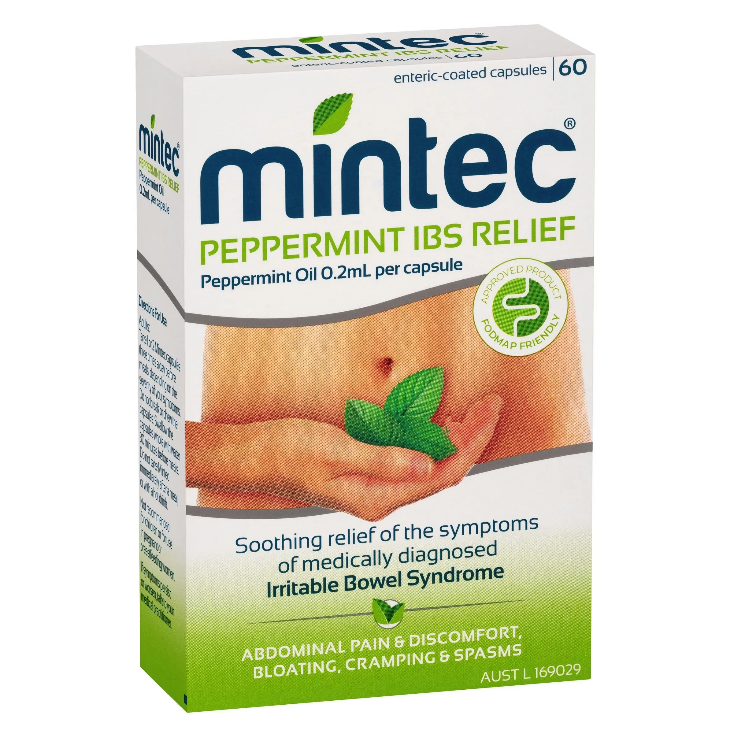 Mintec Peppermint IBS Relief 60 Capsules