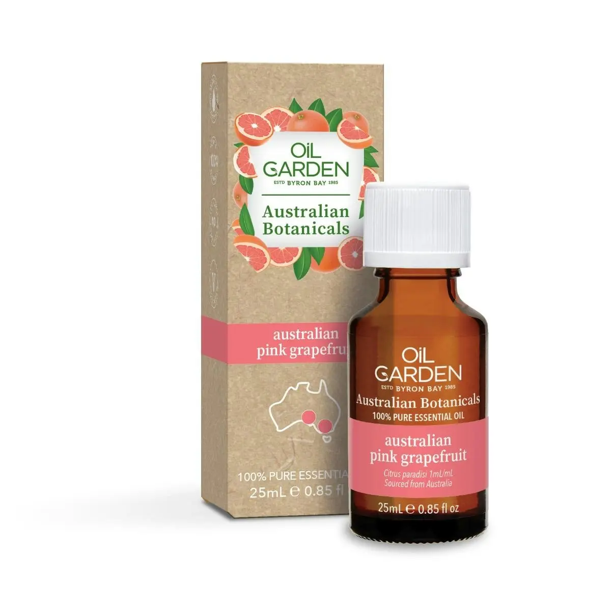 Oil Garden Essential Oil Blend Australian Pink Grapefruit 25ml