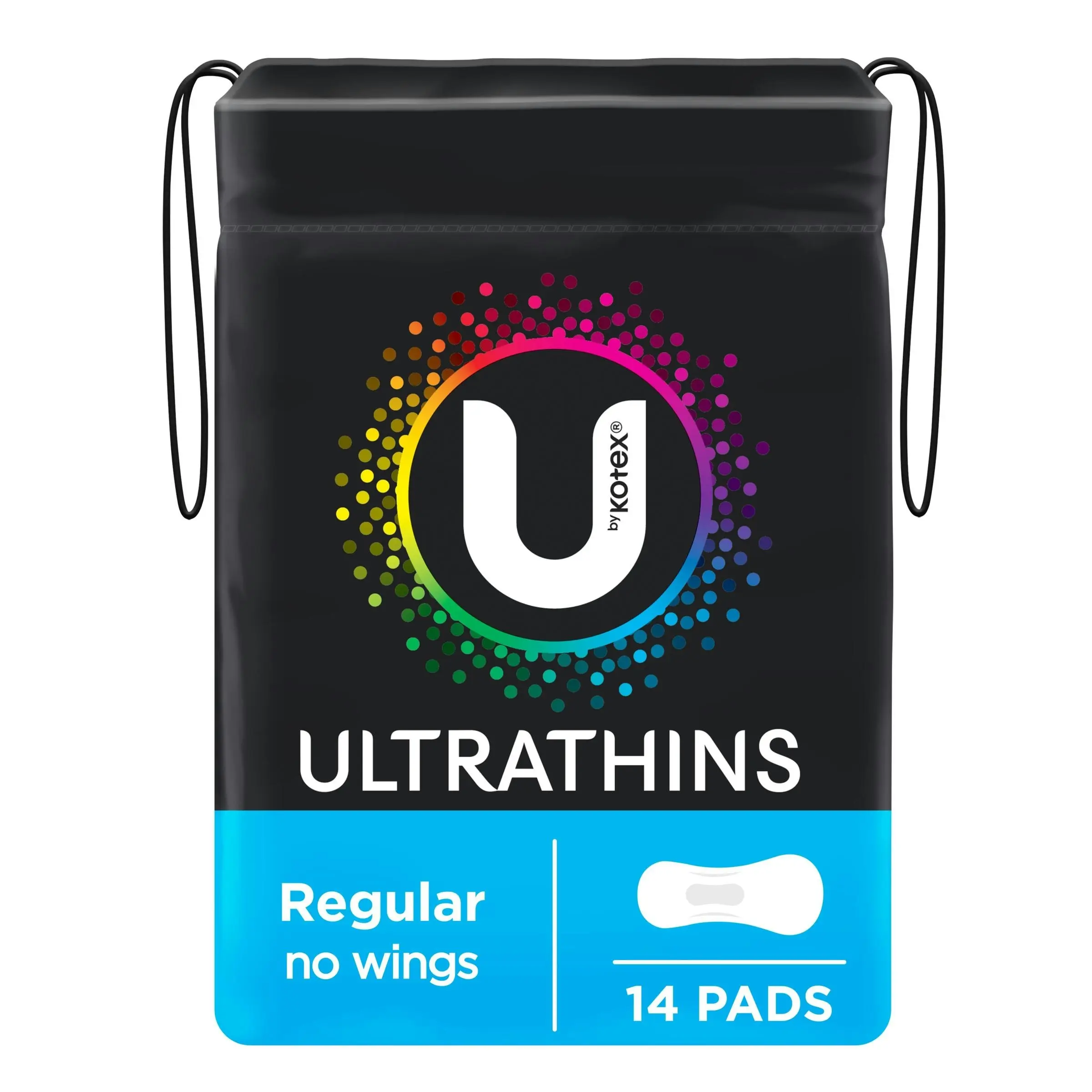 U by Kotex Regular Ultrathins Pads 14 Pack