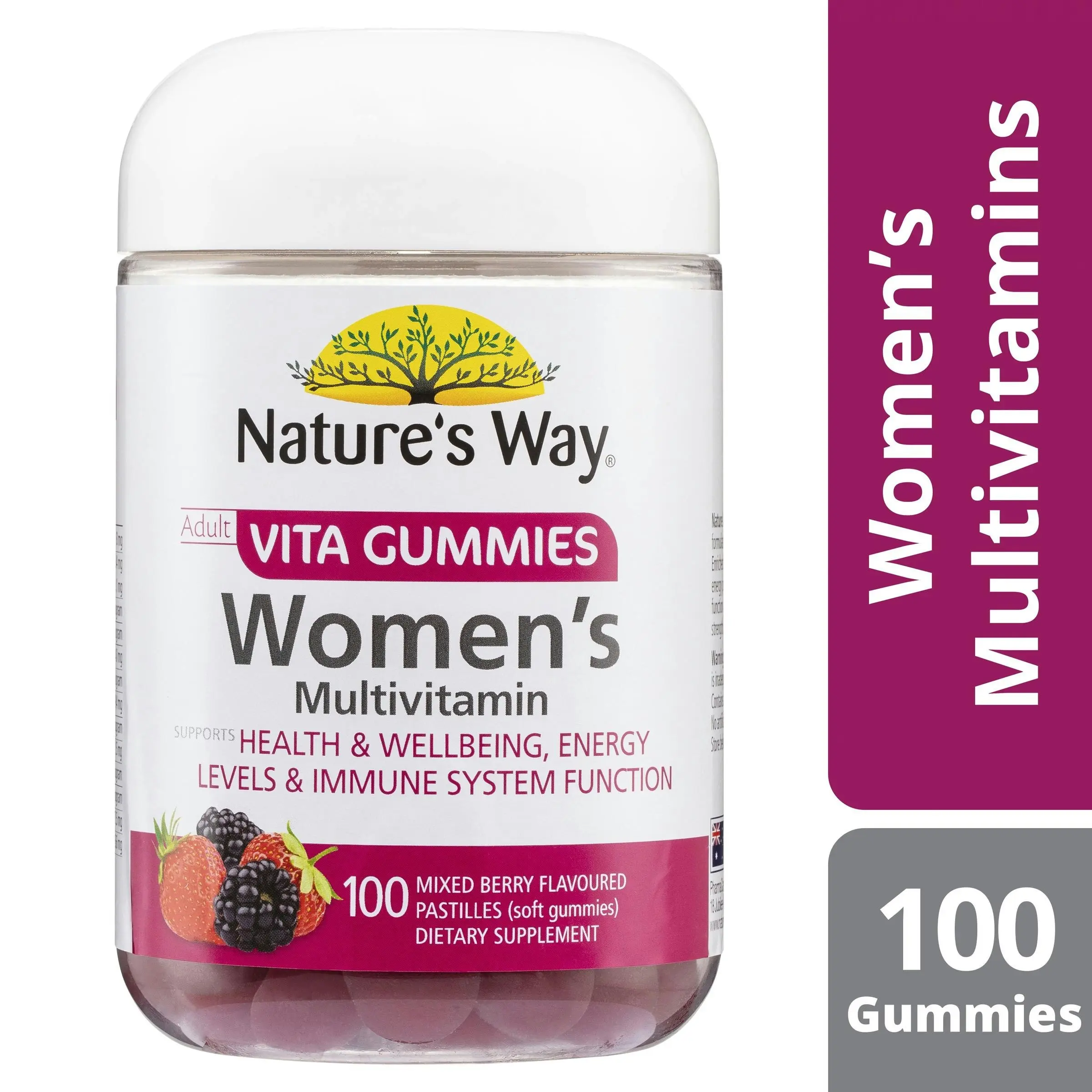 Nature's Way Adult Women's Multivitamin 100 Vita Gummies