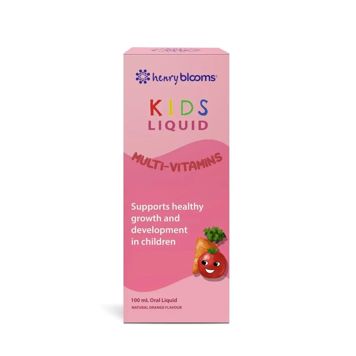 Henry Blooms Kids Liquid Multivitamins 100ml