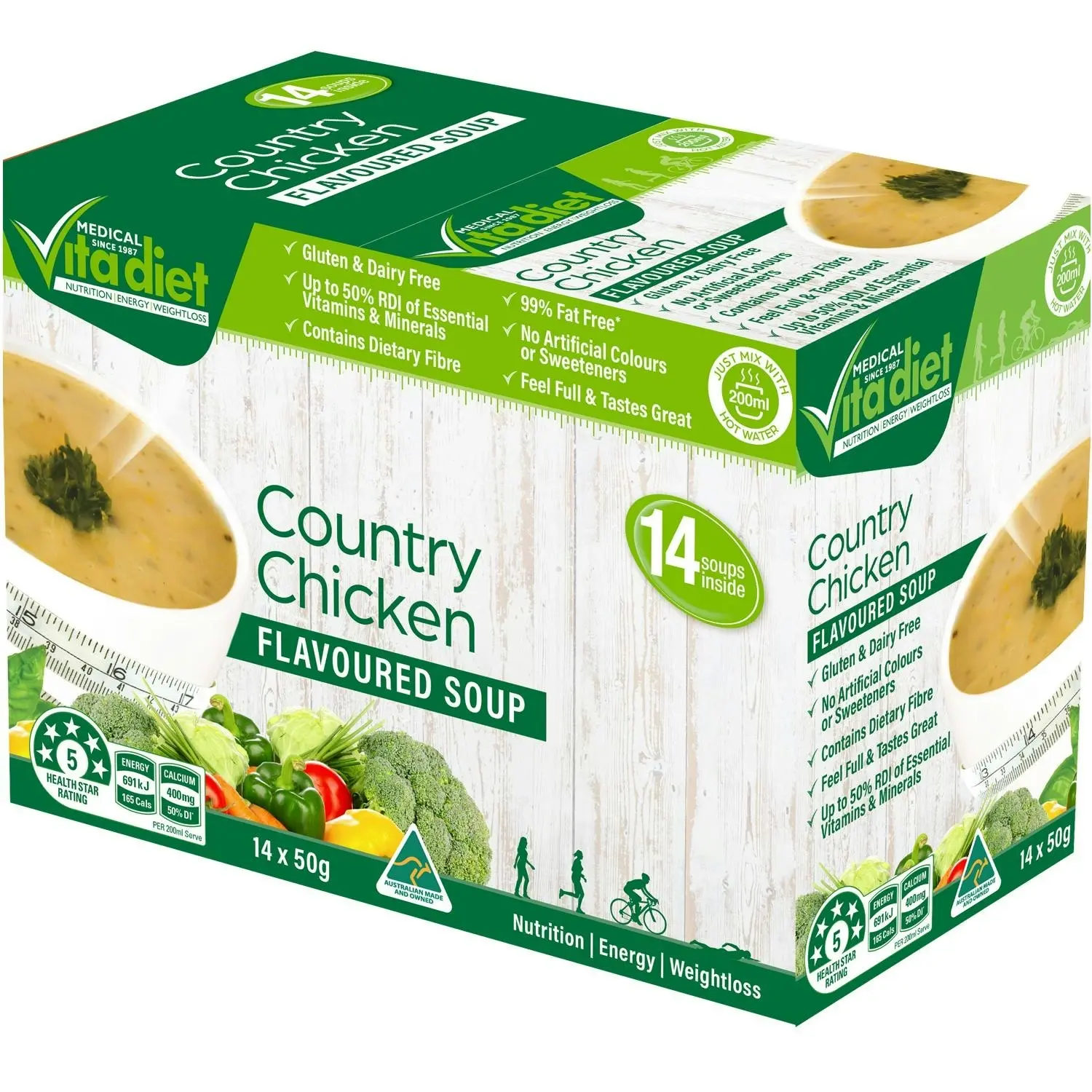 Vita Diet Soup Country Chicken 14 Pack