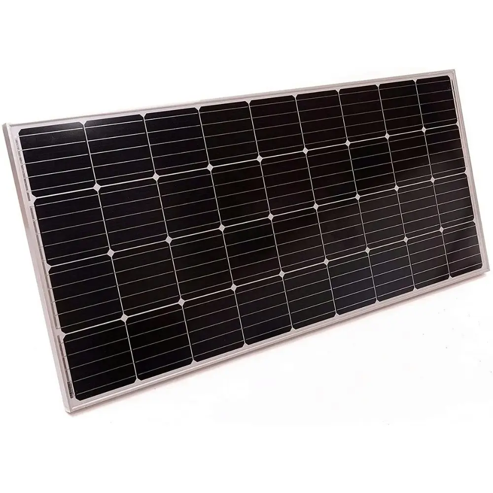 Directly2U Solar Panel Monocryitsalline with Controller 18v 200w. Corrosion-Resistant Aluminium Frame Solar Generator Camping Outdoor Travel Boats Van