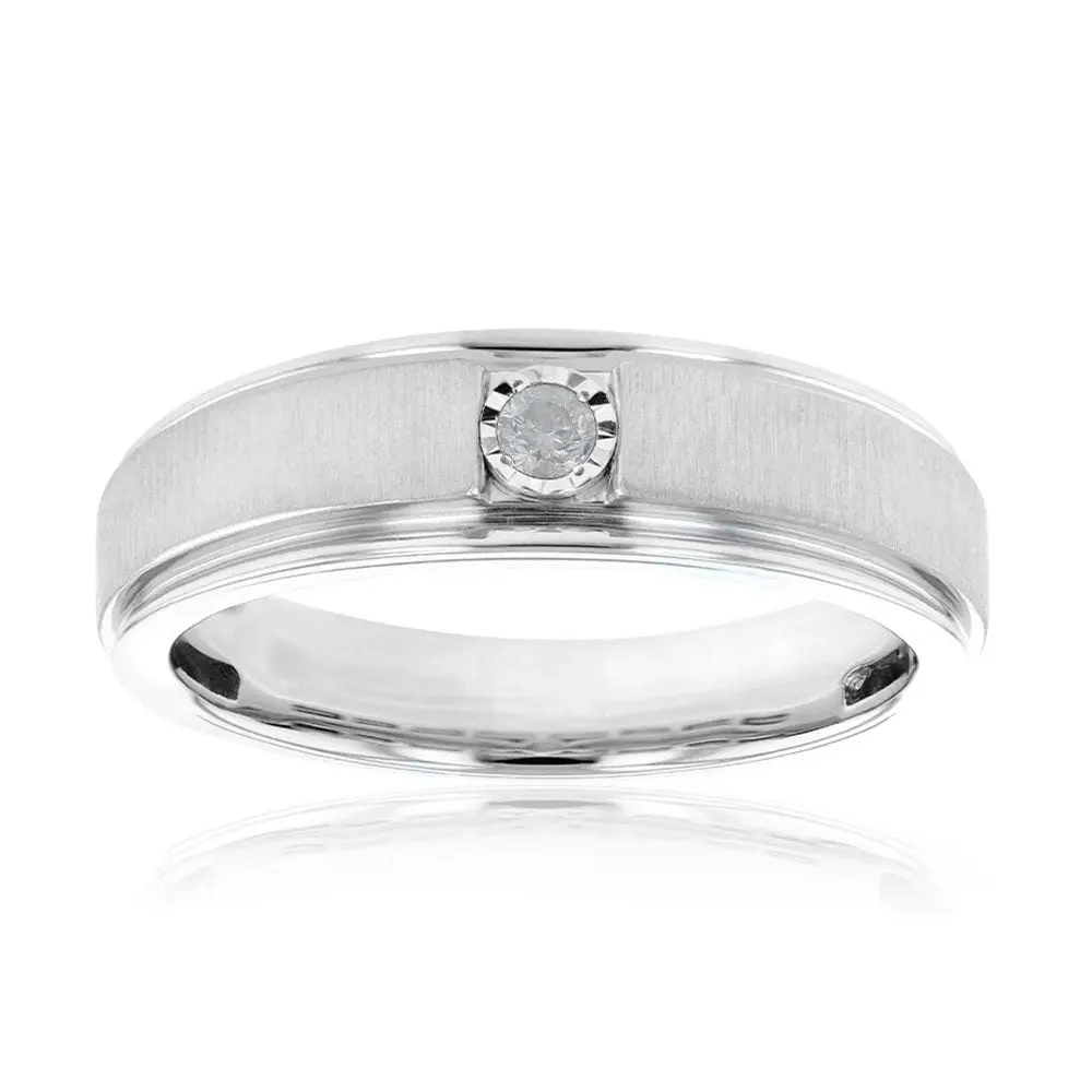 Silver Gents Ring