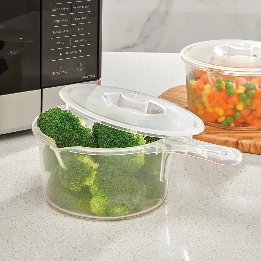 Anti-Splatter Microwave Pans