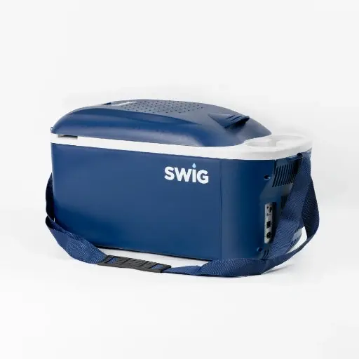 SWIG Portable Navy Blue Car Fridge 16L