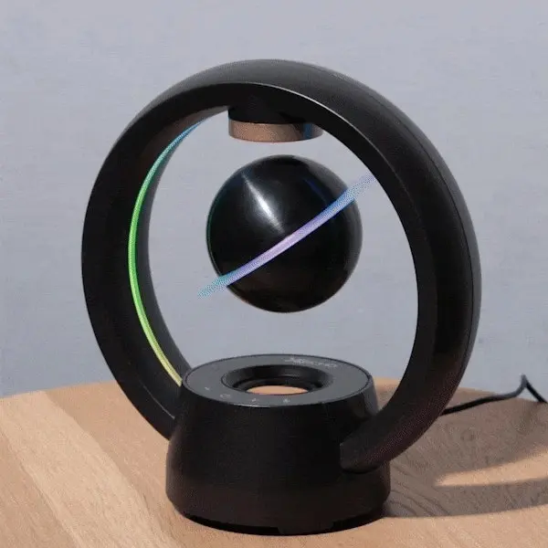 X Echo Magnetic Levitating Planet Bluetooth Speaker With RGB Lighting