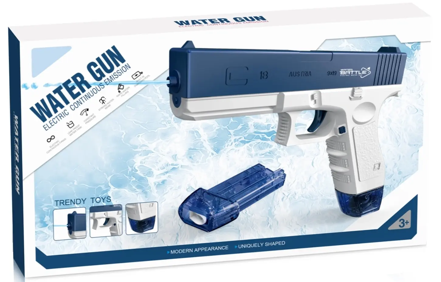 Electric Water Gun - Blue