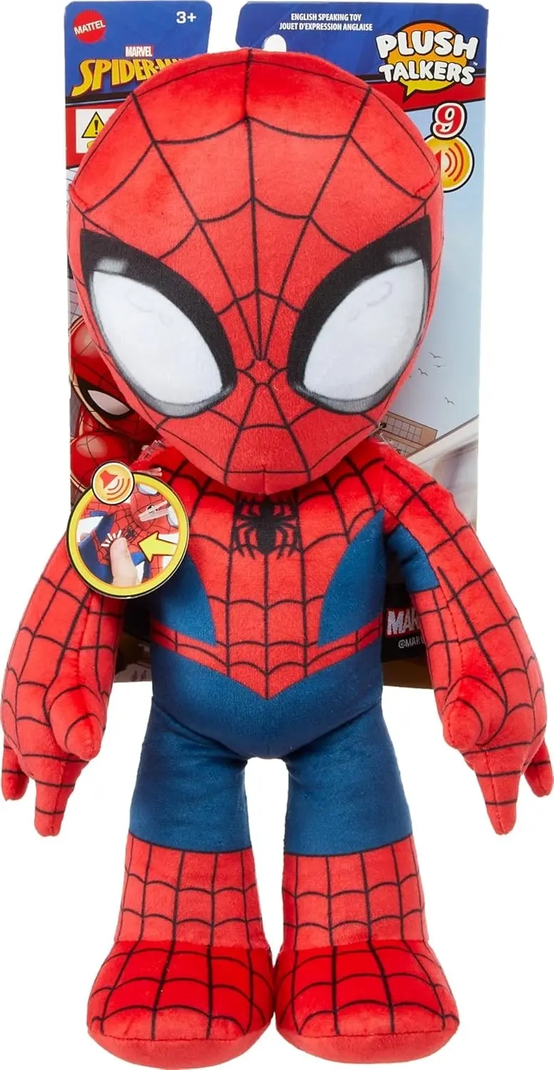 Marvel Plush Talkers Spider-Man Soft Toy