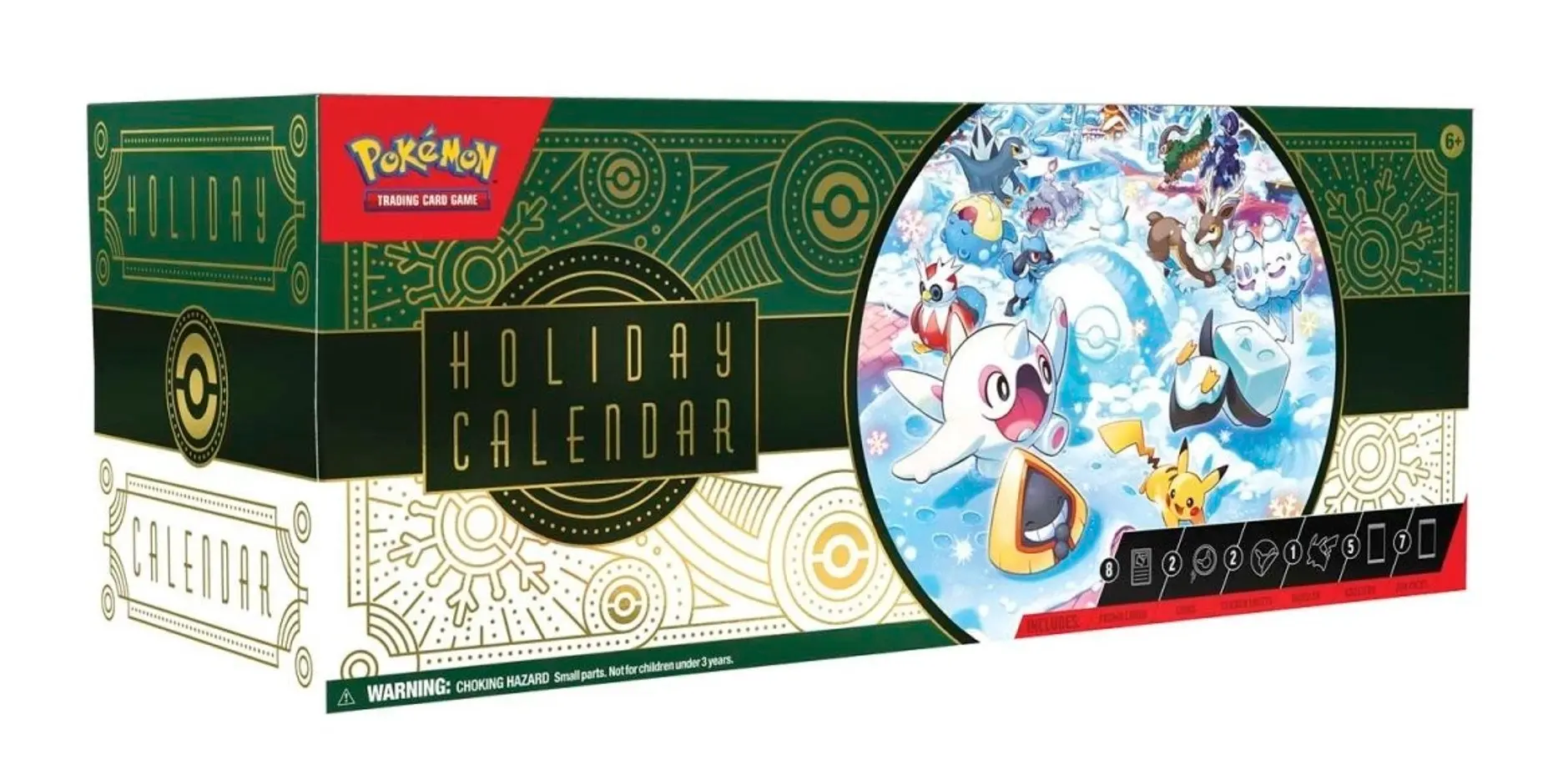 Pokemon TCG: Holiday Calendar (Chien-Pao, Frigibax, Cetoddle)