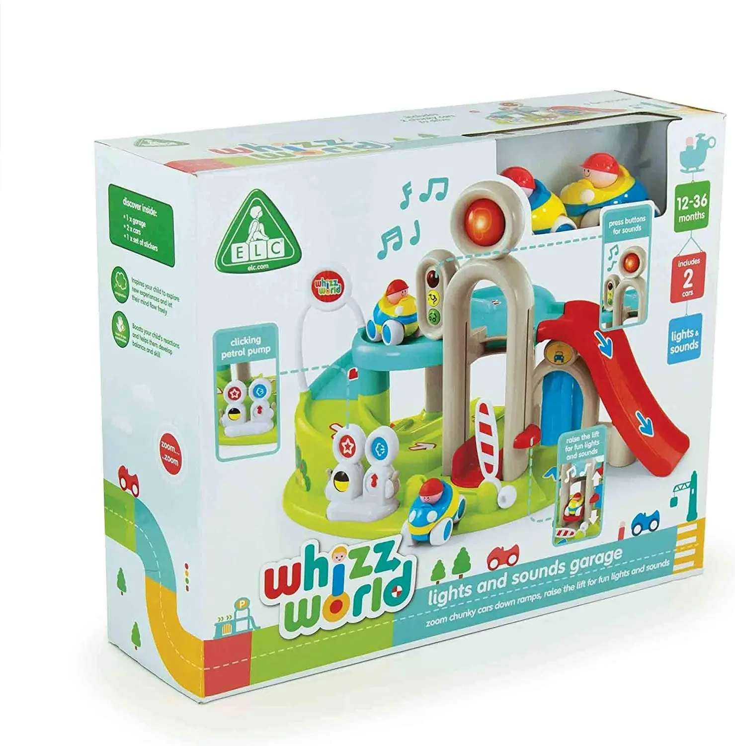 Early Learning Centre Whizz World Lights and Sounds Garage