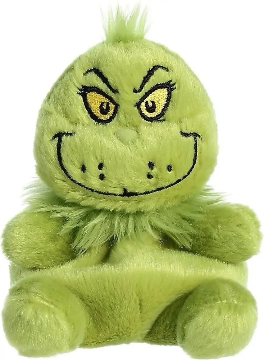 Cotton Candy - Xmas Palm Pals Dr Seuss Grinch 13cm Plush