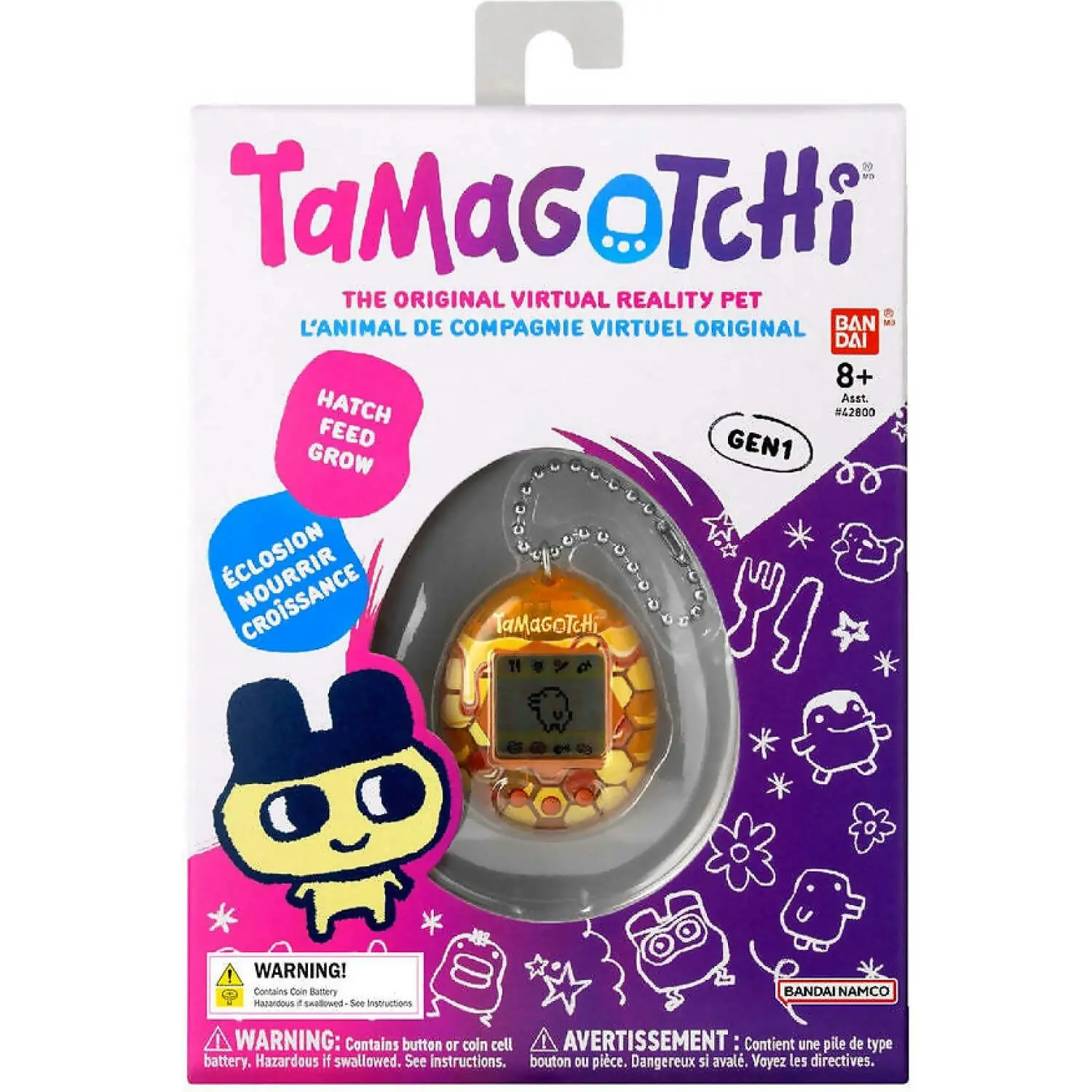 Tamagotchi - Original Virtual Reality Pet Pure Honey Gen1