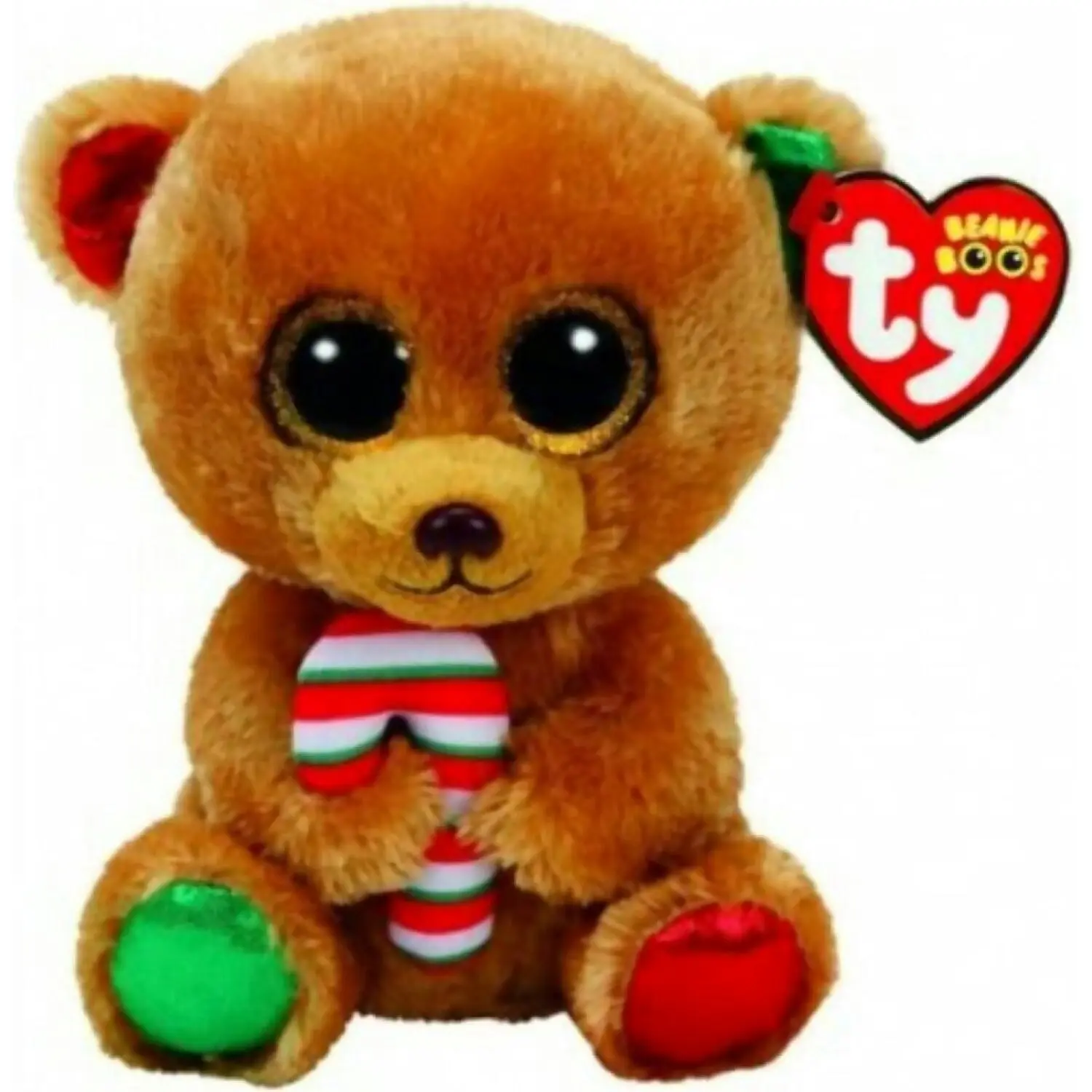 Ty Beanie Boos - Xmas Bear Bella Medium 23cm