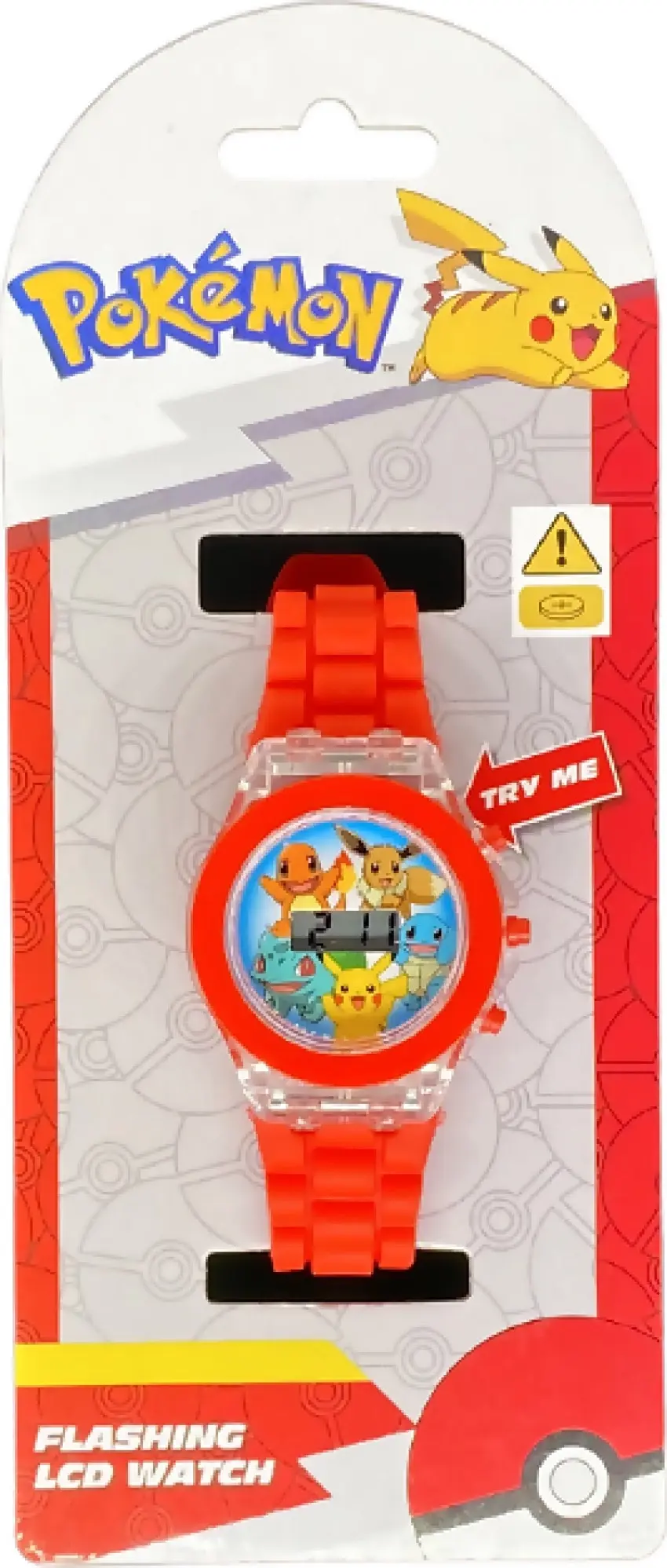 Pokemon - Digital Lcd Light Up Watch - You Monkey