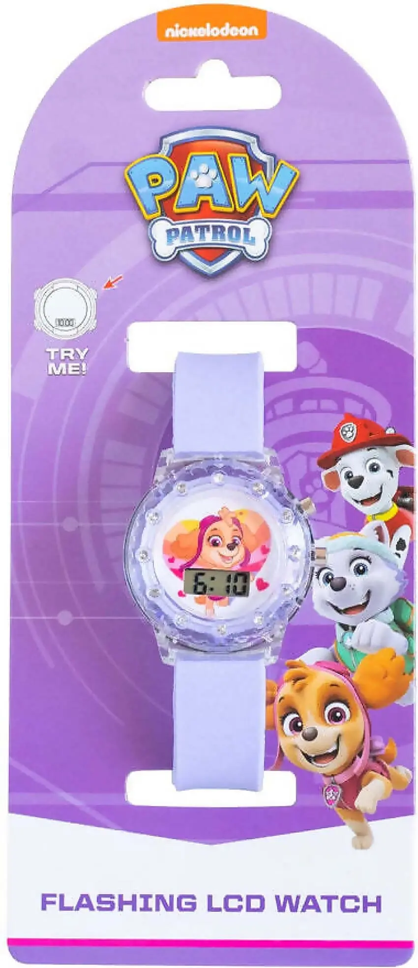 Paw Patrol - Skye Digital Lcd Light Up Watch - You Monkey