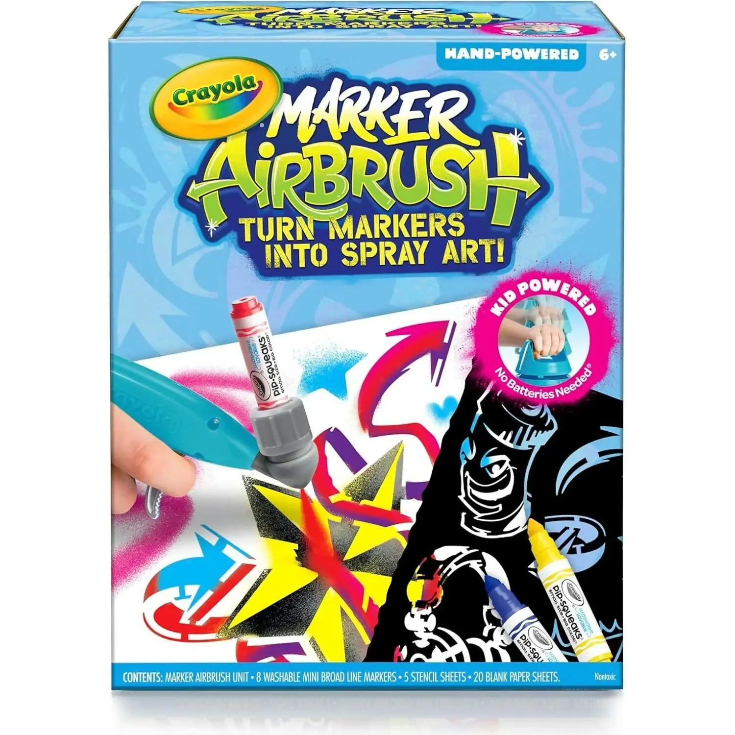 Crayola - Marker Airbrush Kit 2024