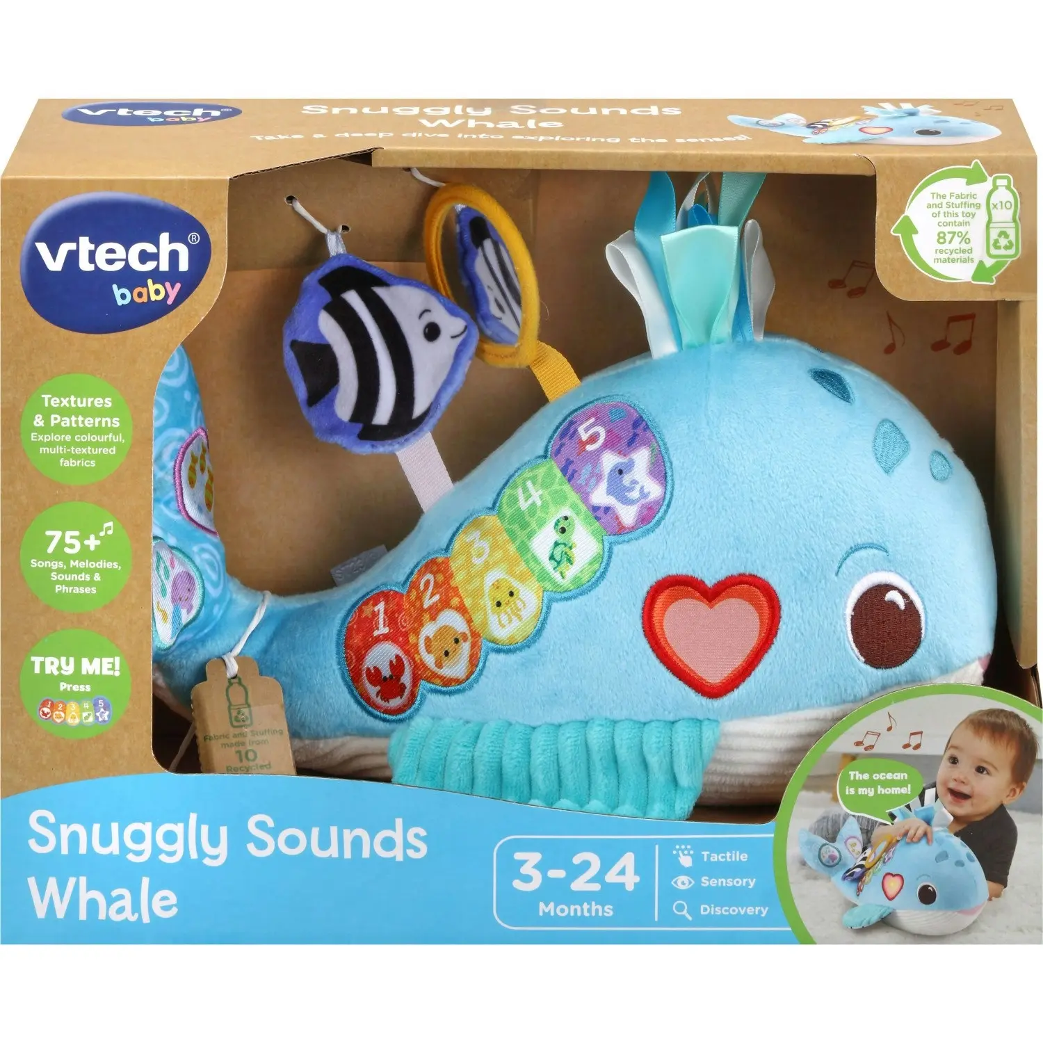 VTech Baby - Snuggly Sounds Whale