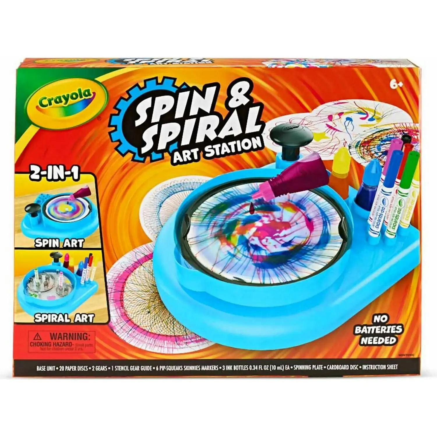 Crayola - Spin & Spiral Art Station 2.0