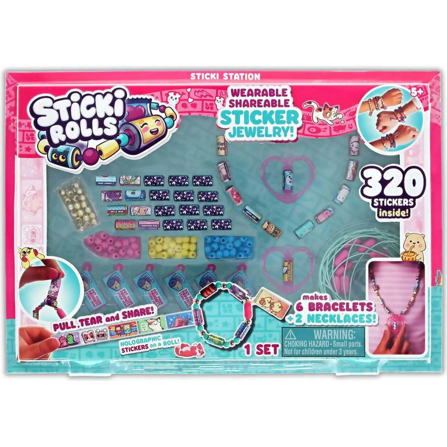 Sticki Rolls - Sticki Station Diy Jewellery Kit - Mattel