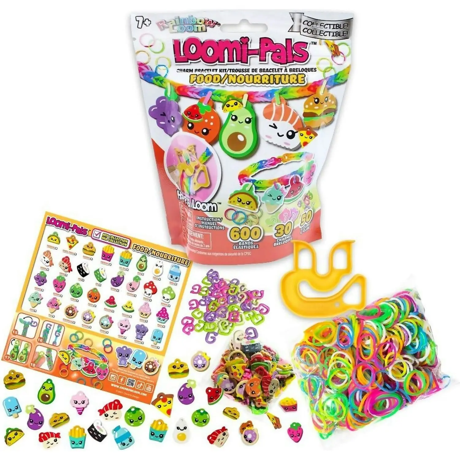 RAINBOW LOOM - Loomi-pals Collectibles Food