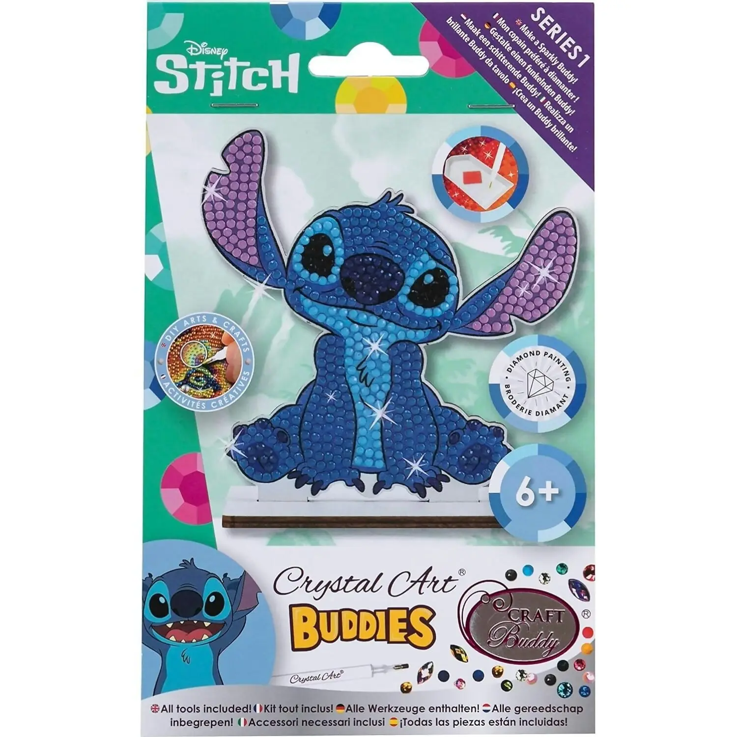 Craft Buddy - Crystal Art Buddies Disney Stitch