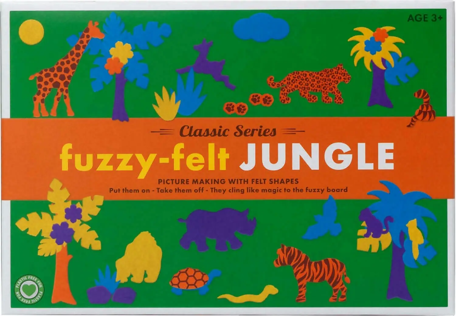 Peterkin - Fuzzy Felt - Classic Series - Jungle