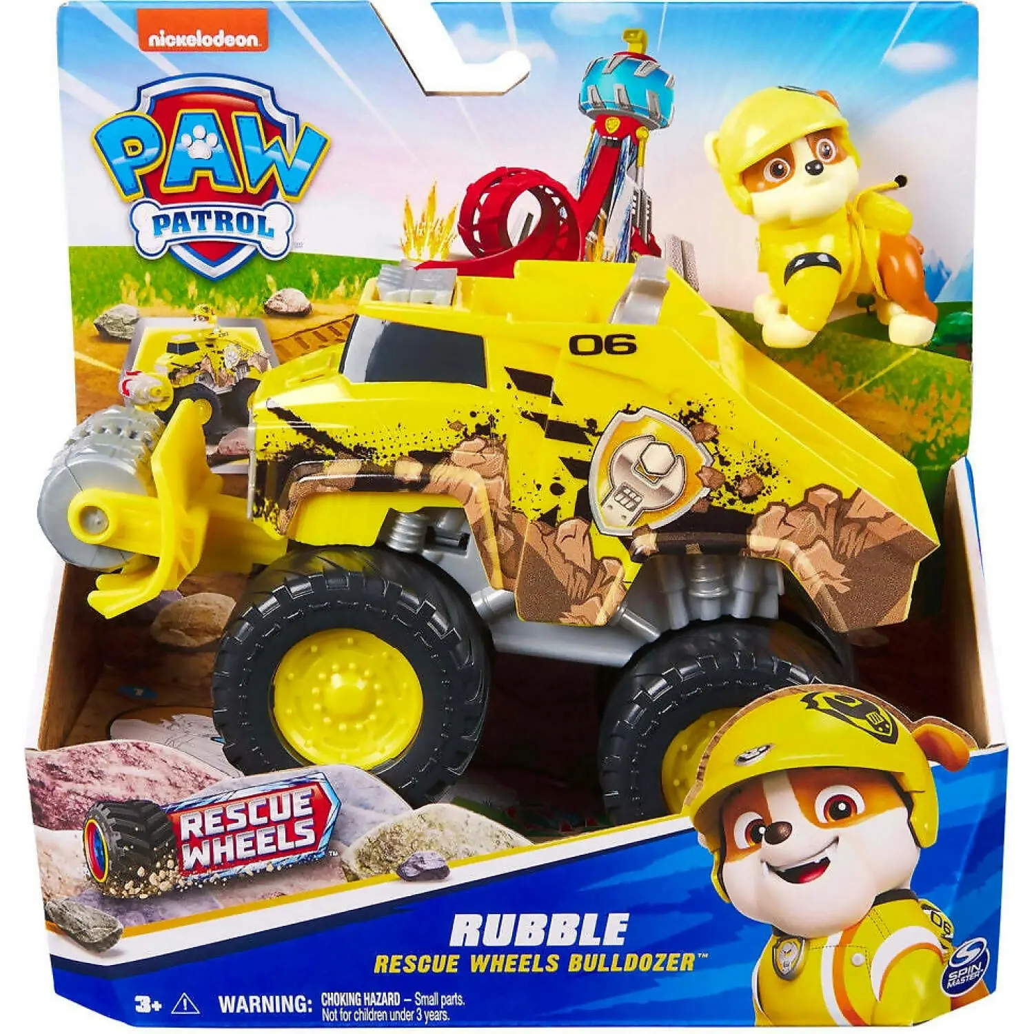 Paw Patrol - Rescue Wheels Rubble's Bulldozer - Spin Master