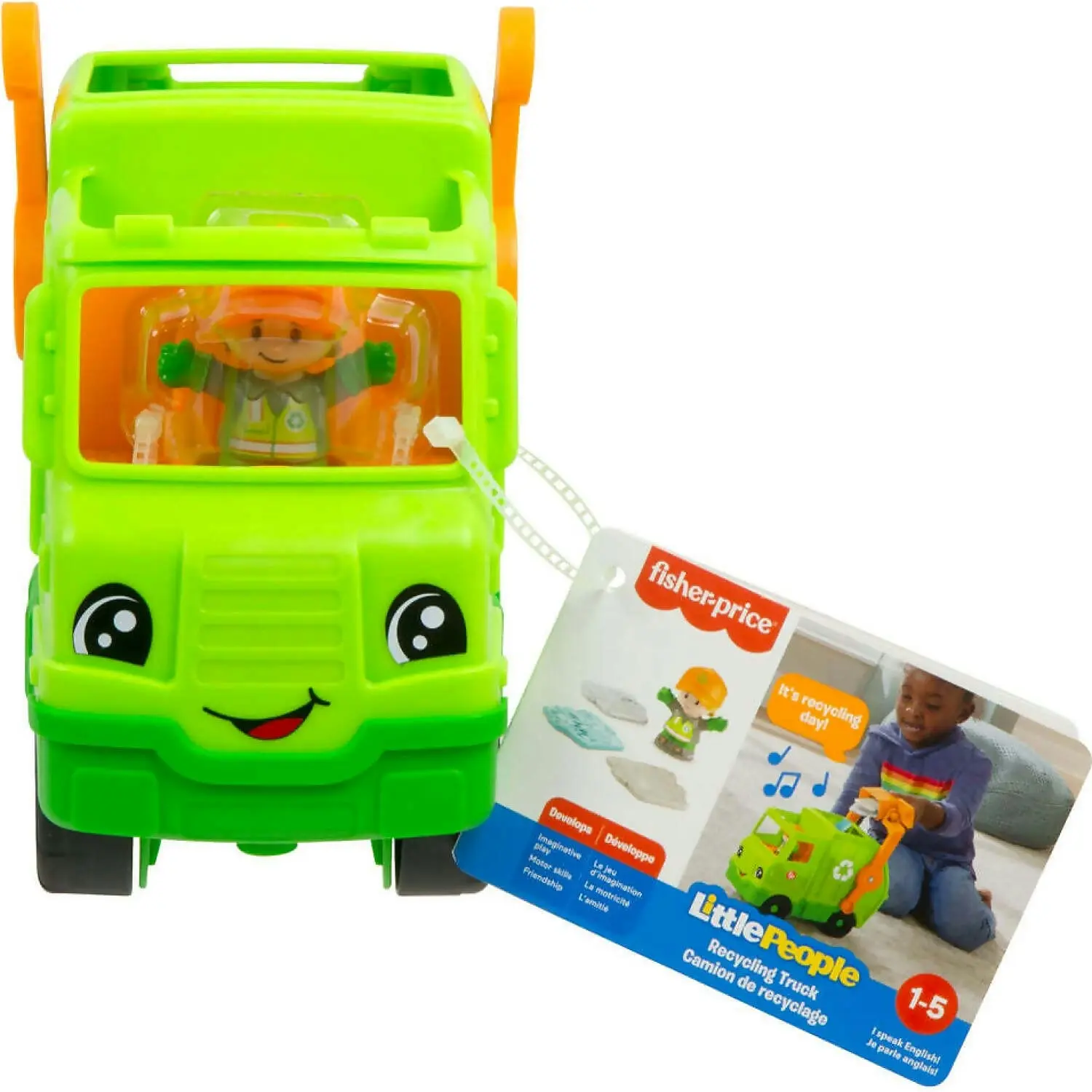 Fisher-price - Little People Large Recycling Truck